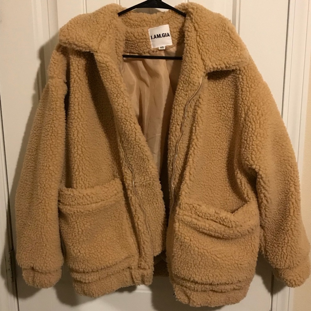🐻I.AM.GIA pixie/teddy bear coat🐻